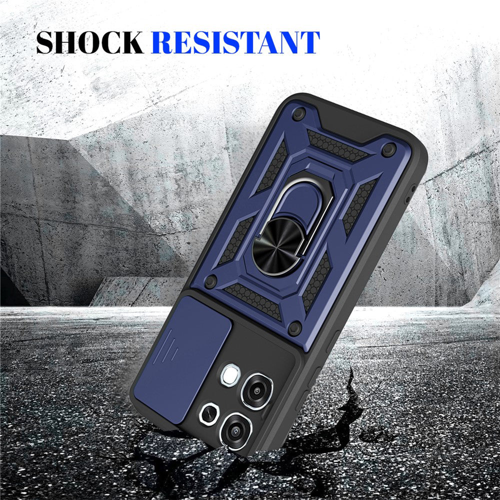 Case for Oppo A6 Pro 5G / A6 Pro 4G, Techsuit, CamShield, Black