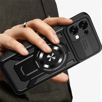 Case for Oppo A6 Pro 5G / A6 Pro 4G, Techsuit, RuggedCam, Gray