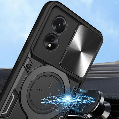 Case for Oppo A60, Techsuit, CamGuard Pro, Red