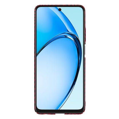 Case for Oppo A60, Techsuit, Carbonite FiberShell, Red