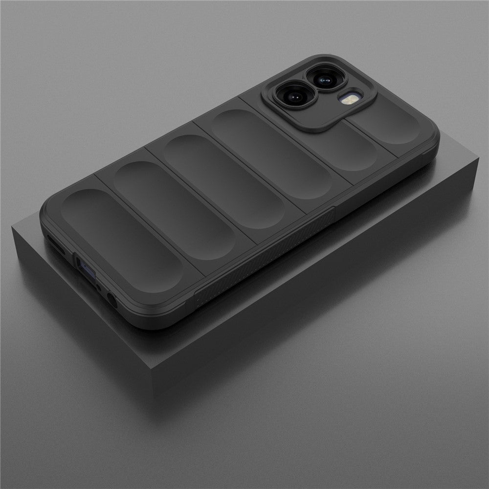 Case for Oppo A6x 4G / A6x, Techsuit, Magic Shield, Black