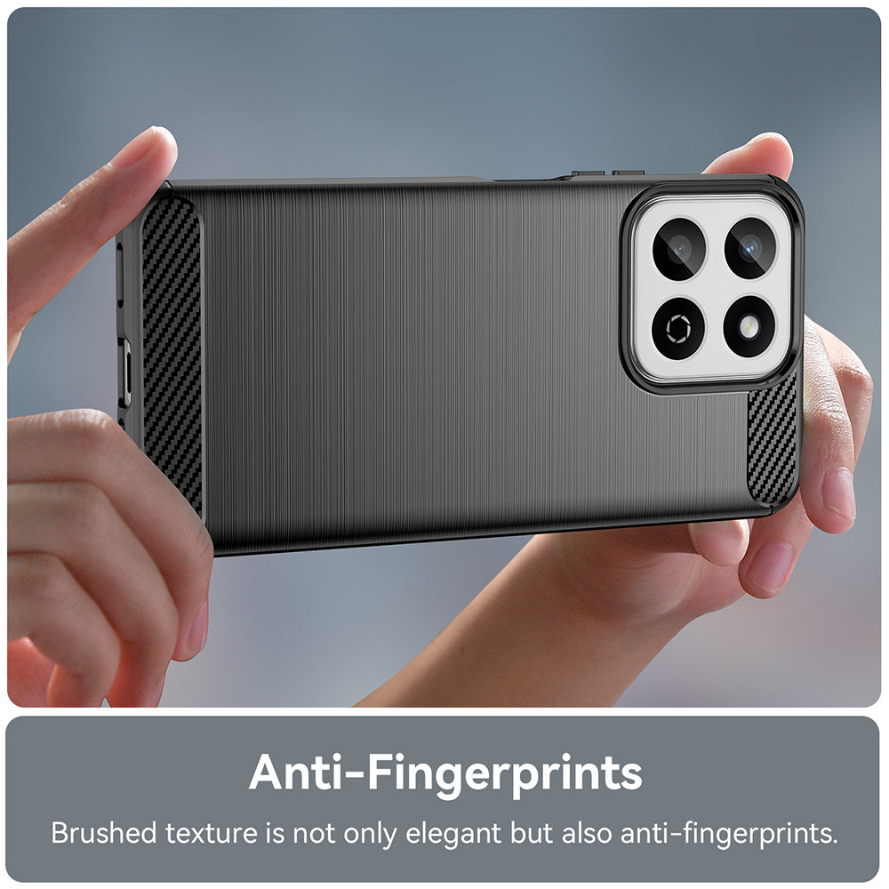 Case for Oppo A80, Techsuit, Carbon, Black