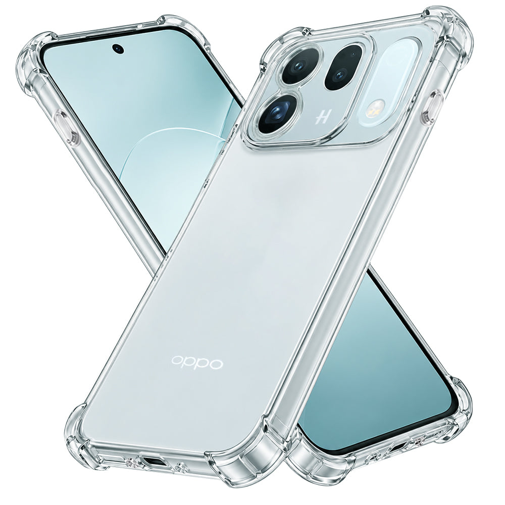 Case for Oppo Find X10, Techsuit, Shockproof Clear, Transparent