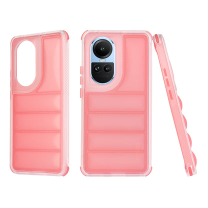 Case for Oppo Reno10 / Reno10 Pro, Techsuit, Wave Shield, Red