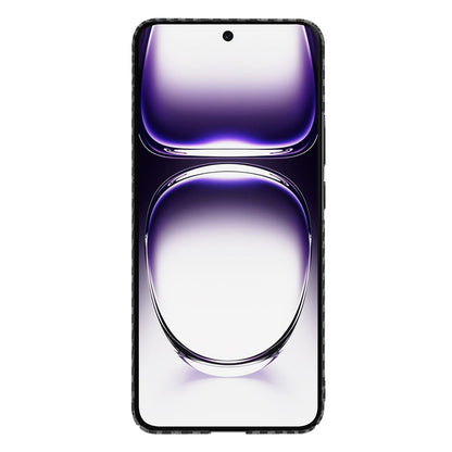 Case for Oppo Reno12, Techsuit, Carbonite FiberShell, Black