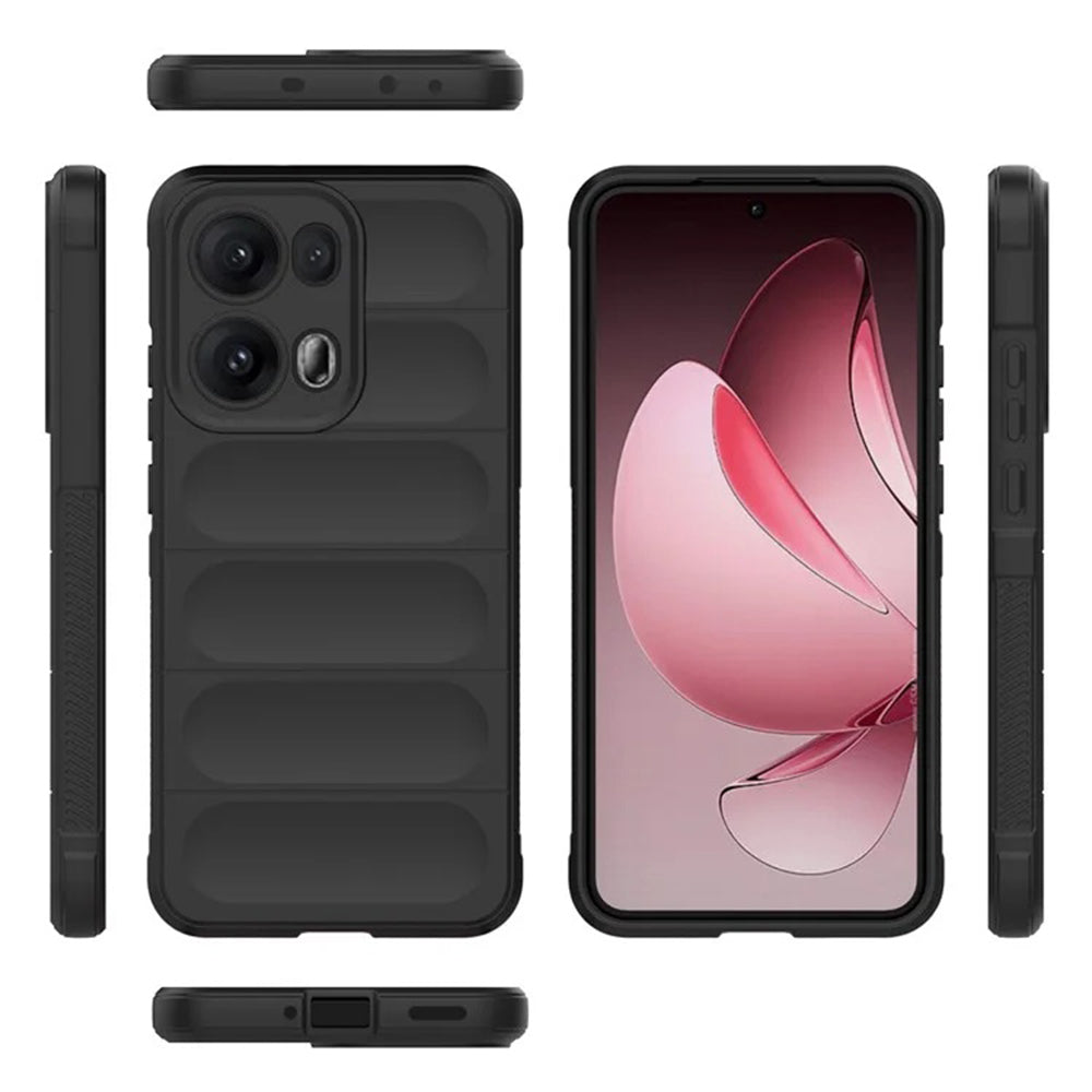 Case for Oppo Reno13 Pro, Techsuit, Magic Shield, Black