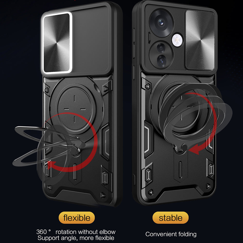Case for Oppo Reno13, Techsuit, CamGuard Pro, Blue
