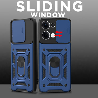 Case for Oppo Reno13, Techsuit, CamShield, Green