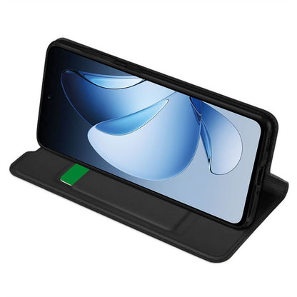 Case for Oppo Reno13, Techsuit, Magskin Book, Black