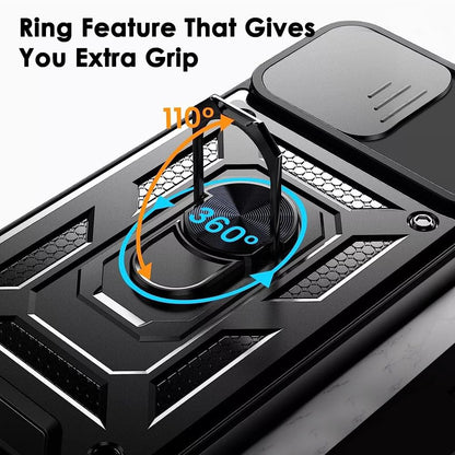 Case for Oppo Reno14, Techsuit, CamShield, Black
