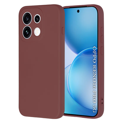 Case for Oppo Reno16 Pro, Techsuit, SoftFlex, Burgundy
