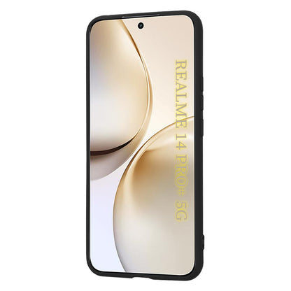 Case for Realme 14 Pro+, Techsuit, SoftFlex, Black