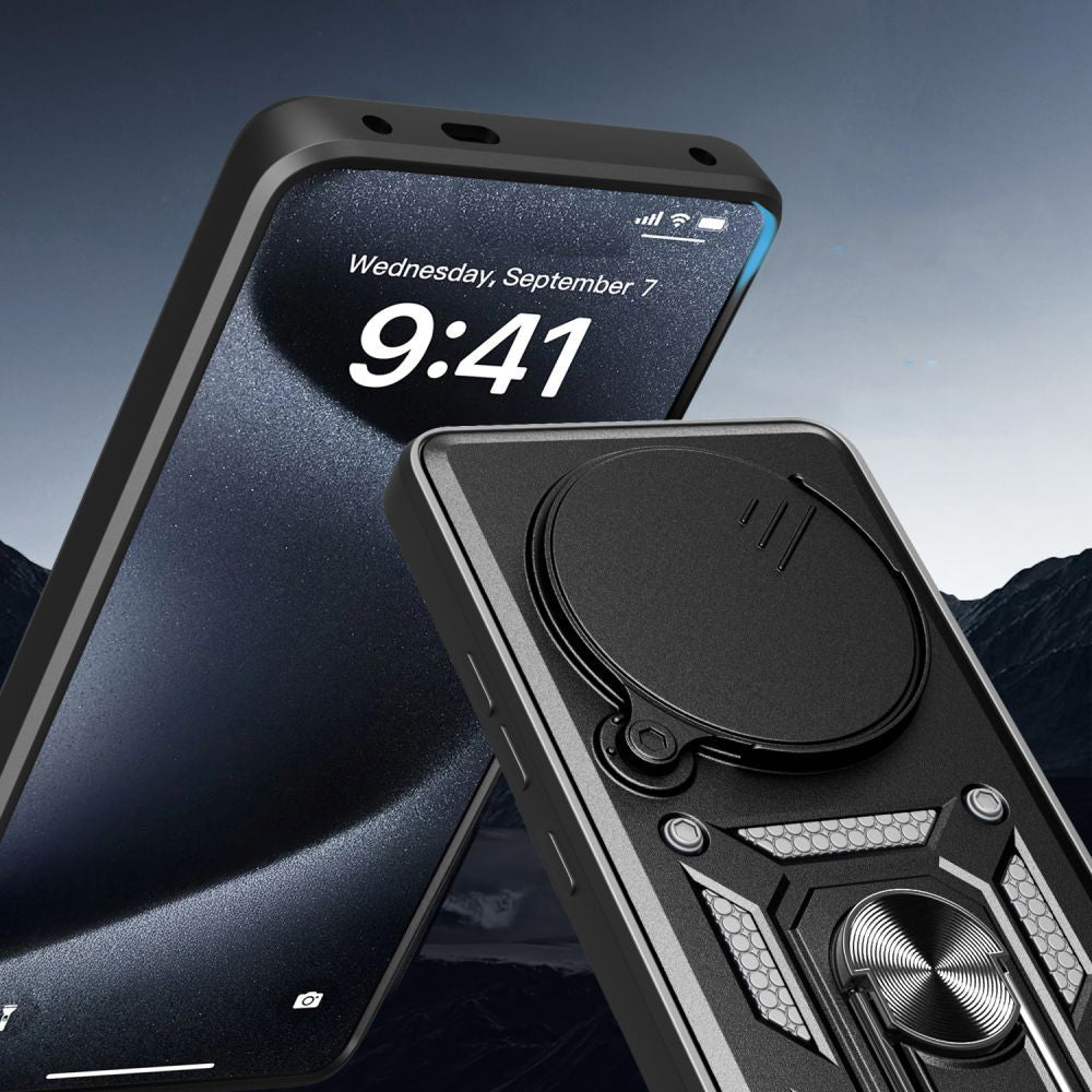 Case for Realme 14 Pro, Techsuit, CamShield, Black