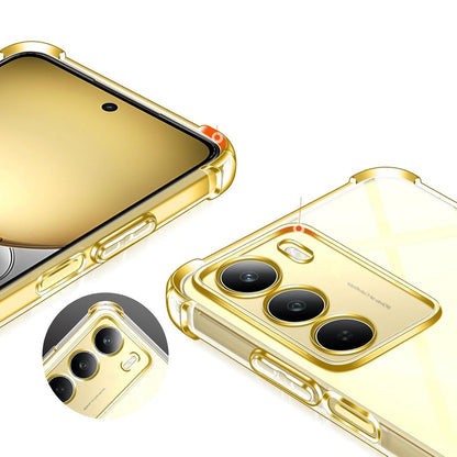 Case for Realme 14x, Techsuit, Shockproof Clear, Transparent