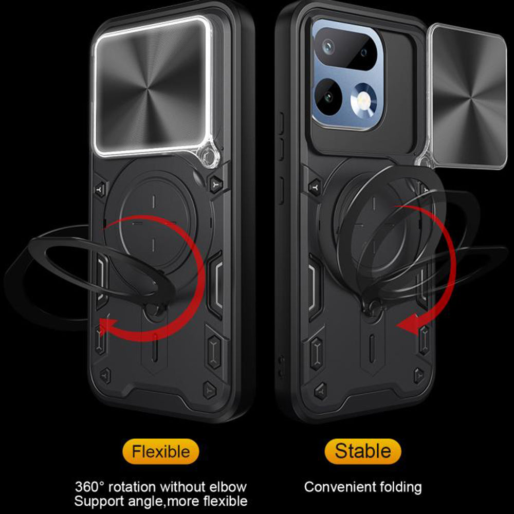 Case for Realme 16 Pro+, Techsuit, CamGuard Pro, Blue