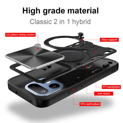 Case for Realme 16 Pro+, Techsuit, CamGuard Pro, Black
