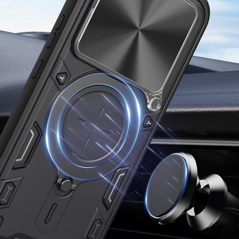 Case for Realme 16 Pro+, Techsuit, CamGuard Pro, Black