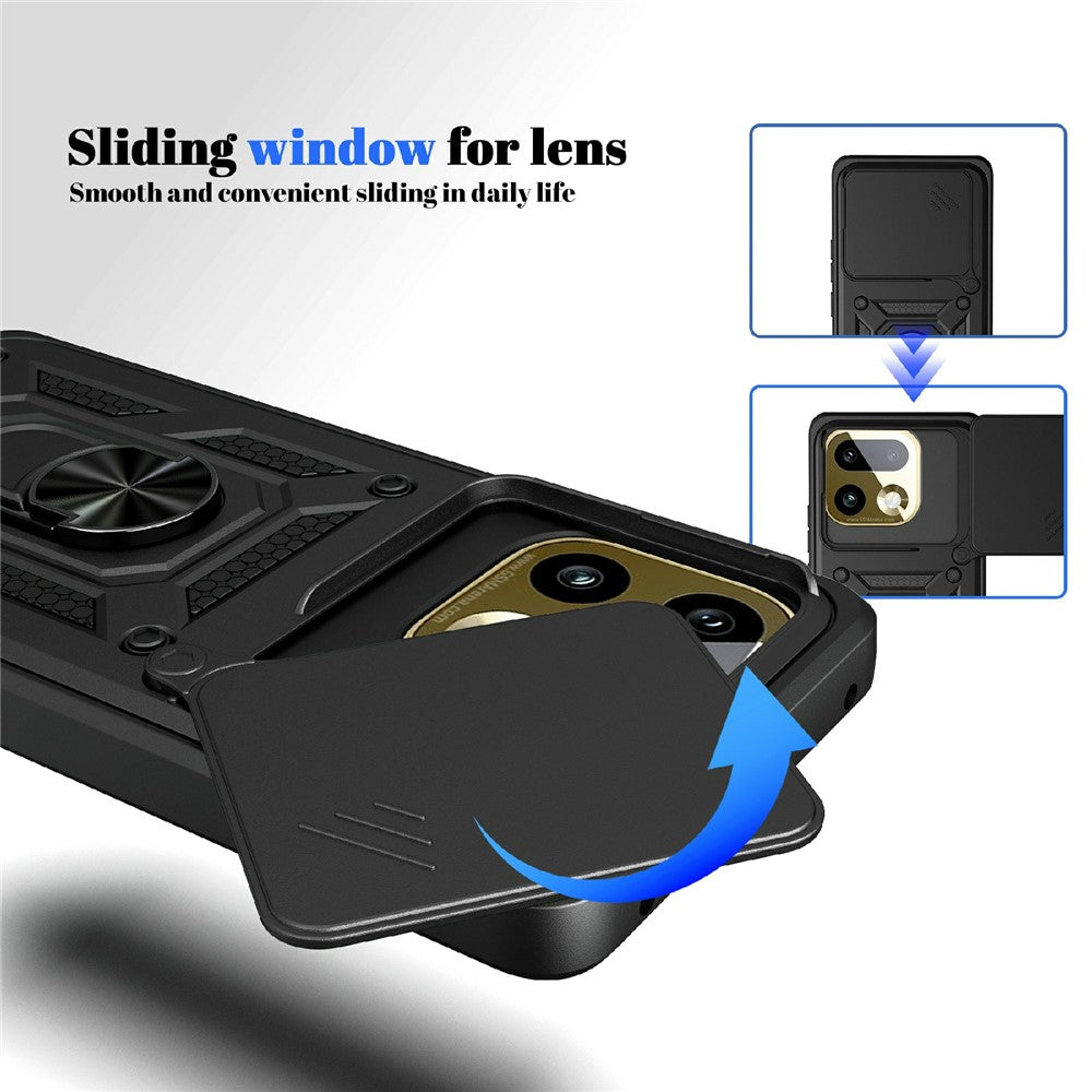 Case for Realme 16 Pro+, Techsuit, CamShield, Blue