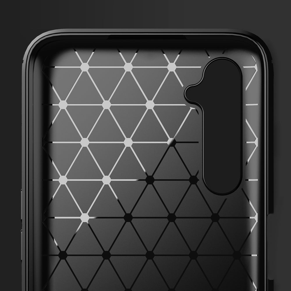 Case for Realme 6 Pro, Techsuit, Carbon, Black