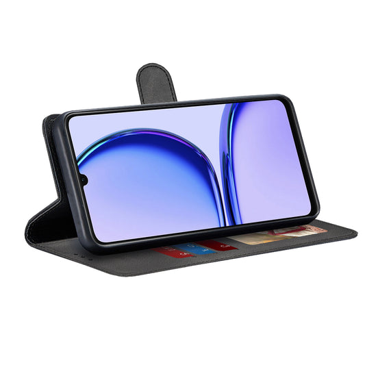 Case for Realme C53, Techsuit, Diary Book, Black