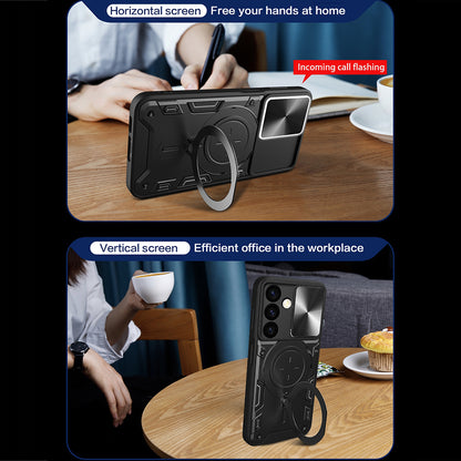Case for Realme C63 / C61, Techsuit, CamGuard Pro, Red