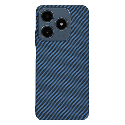 Case for Realme C63 / C61, Techsuit, Carbonite FiberShell, Turquoise