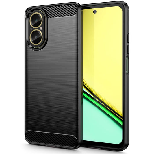 Case for Realme C67 4G, Tech-Protect, Carbon, Black