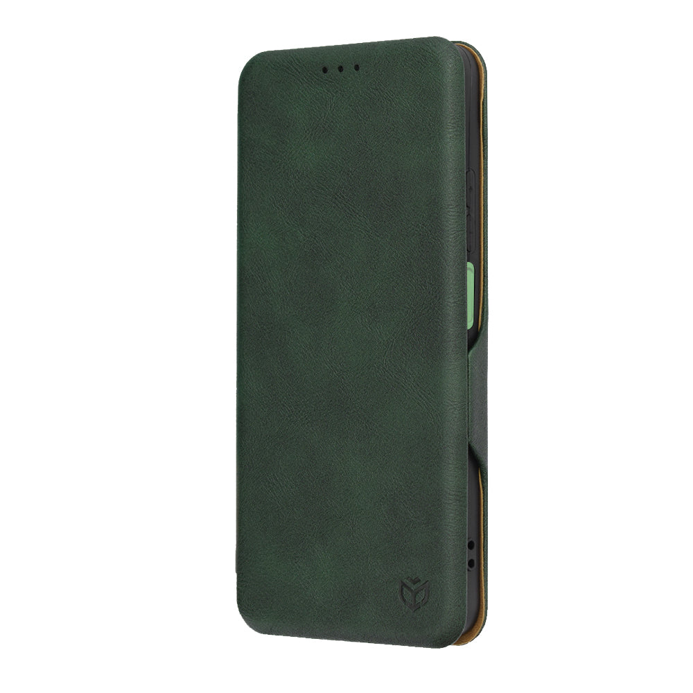 Case for Realme C67 4G, Techsuit, Safe Wallet Plus, Green