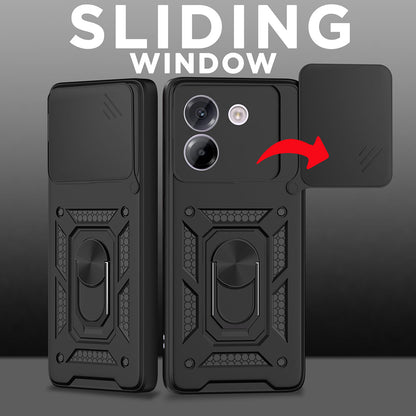 Case for Realme Note 70T, Techsuit, CamShield, Black