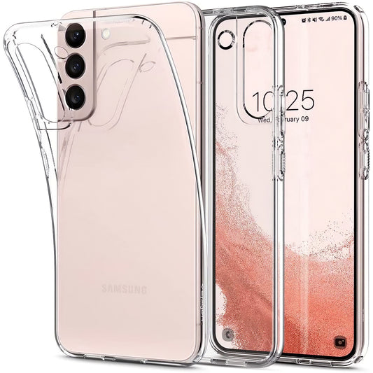 Case for Samsung Galaxy S22 5G S901, Spigen, Liquid Crystal, Transparent 