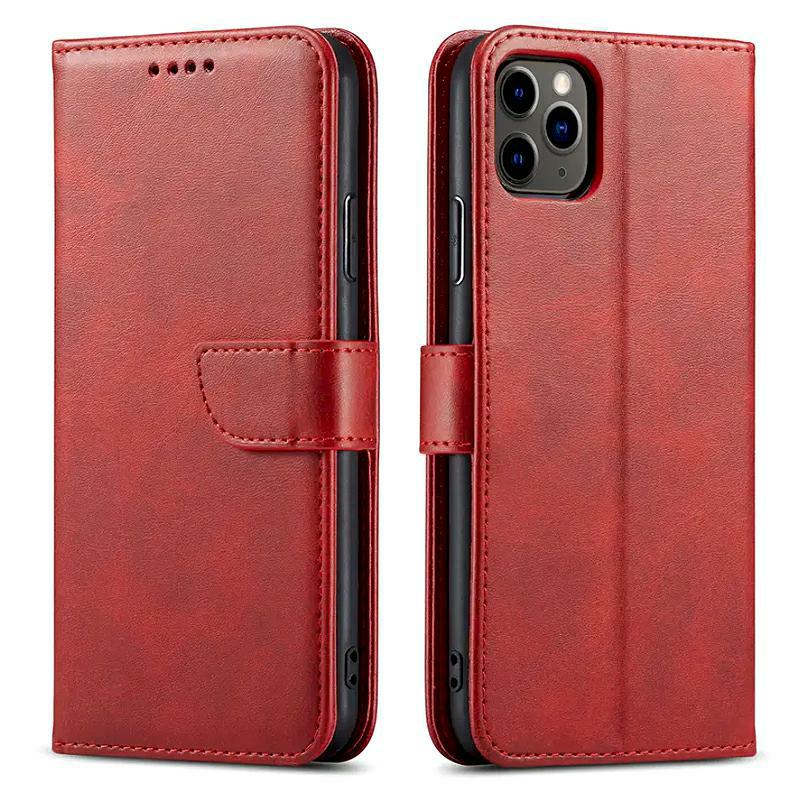 Case for Samsung Galaxy A17 5G, OEM, Marva Wallet, Red
