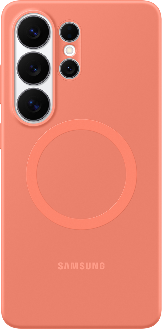 Case for Samsung Galaxy S26 Ultra S948, Silicone Magnet Case, Red EF-ES948COEGWW