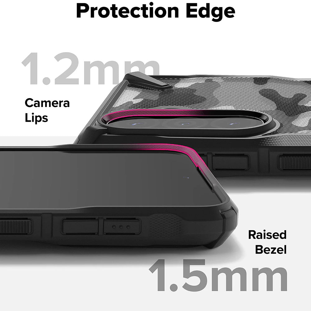 Case for Samsung Galaxy A56 A566 / A36 A366, Ringke, Fusion X Camo, Black