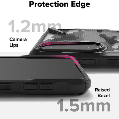 Case for Samsung Galaxy A56 A566 / A36 A366, Ringke, Fusion X Camo, Black