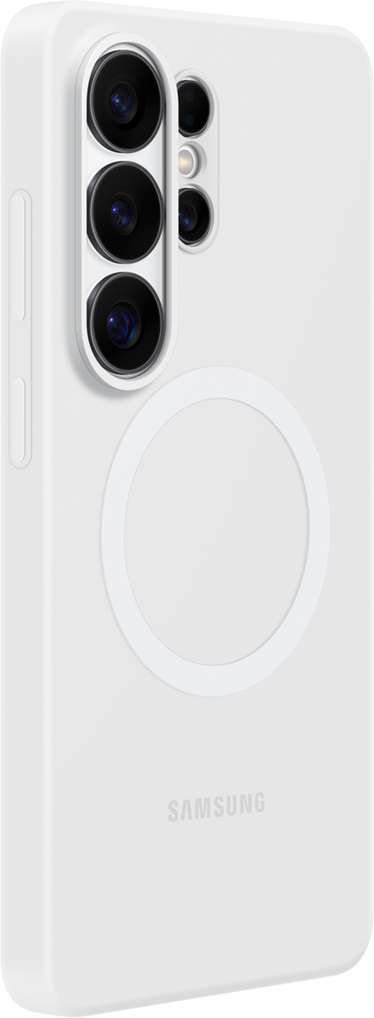 Case for Samsung Galaxy S26 Ultra S948, Silicone Magnet Case, White EF-ES948CWEGWW