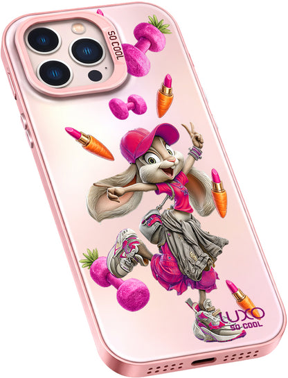 Case for Samsung Galaxy A14 A145 / A14 5G A146, LUXO So CooL, ArcadiA Rabbit, Multicolor