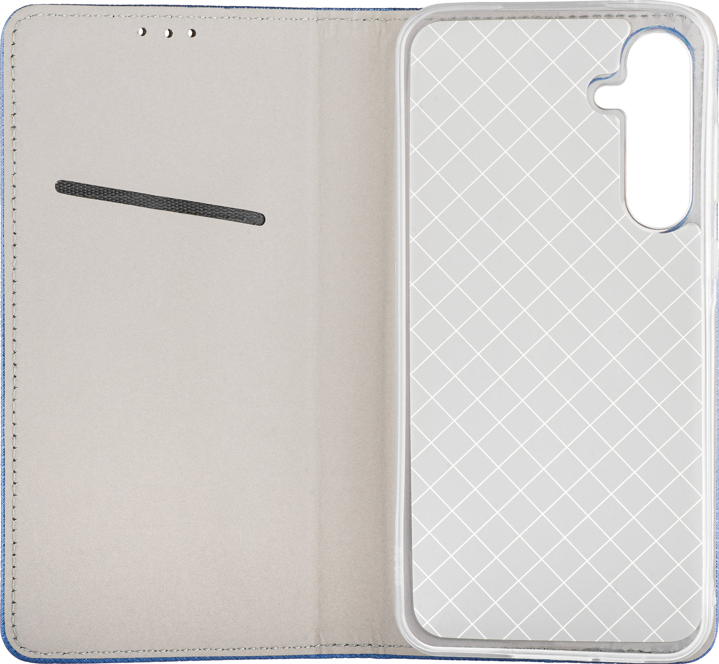 Case for Samsung Galaxy A50s A507 / A30s A307 / A50 A505, OEM, Smart Magnet, Navy Blue