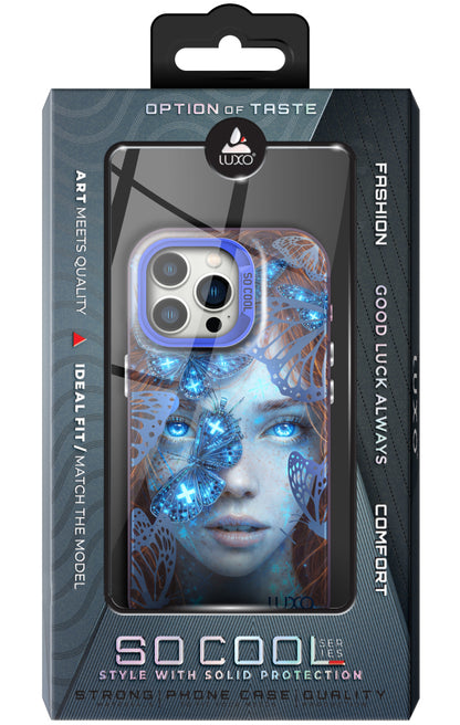 Case for Samsung Galaxy S26 S942, LUXO So CooL, ArcadiA Butterfly Girl, Multicolor
