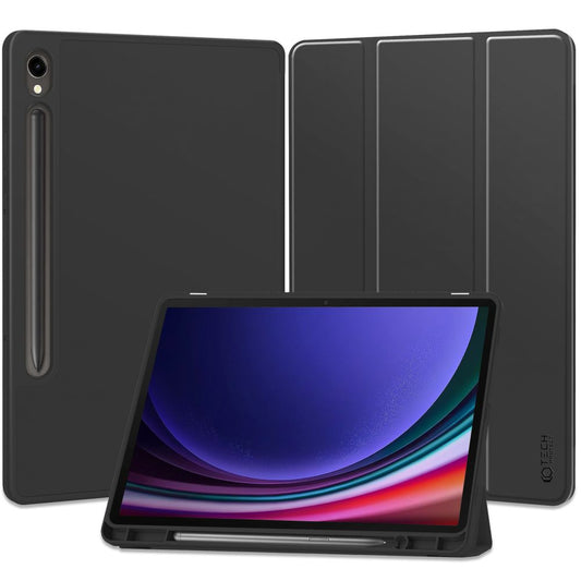 Case for Samsung Galaxy Tab S9, Tech-Protect, SC PEN, Black