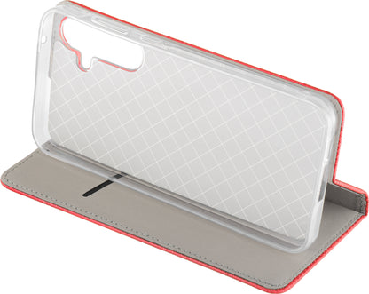 Case for Samsung Galaxy A55 5G A556, OEM, Smart Magnet, Red