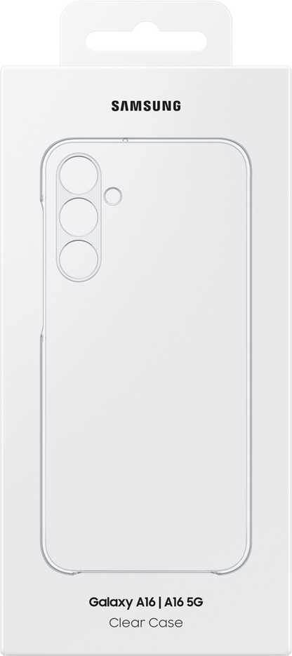 Case for Samsung Galaxy A16 5G A166 / A16 4G A165, Clear Case, Transparent EF-QA166CTEGWW