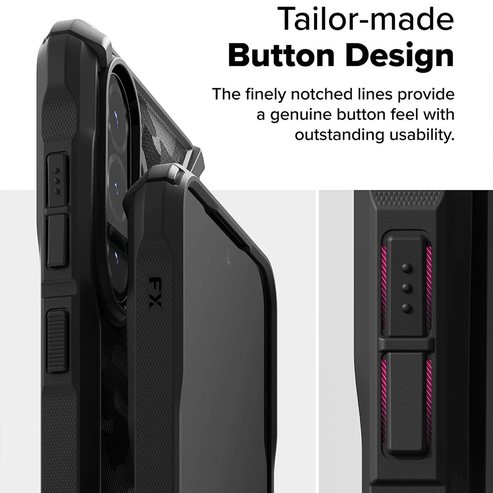 Case for Samsung Galaxy A56 A566 / A36 A366, Ringke, Fusion X Camo, Black