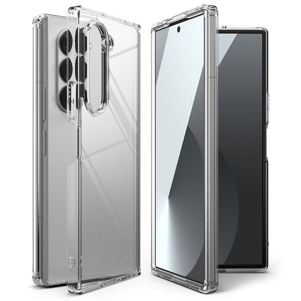 Case for Samsung Galaxy Z Fold6 F956, Ringke, Fusion, Transparent 