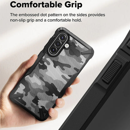 Case for Samsung Galaxy A56 A566 / A36 A366, Ringke, Fusion X Camo, Black