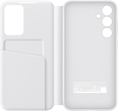 Case for Samsung Galaxy A35 5G A356, S-View Wallet, White EF-ZA356CWEGWW