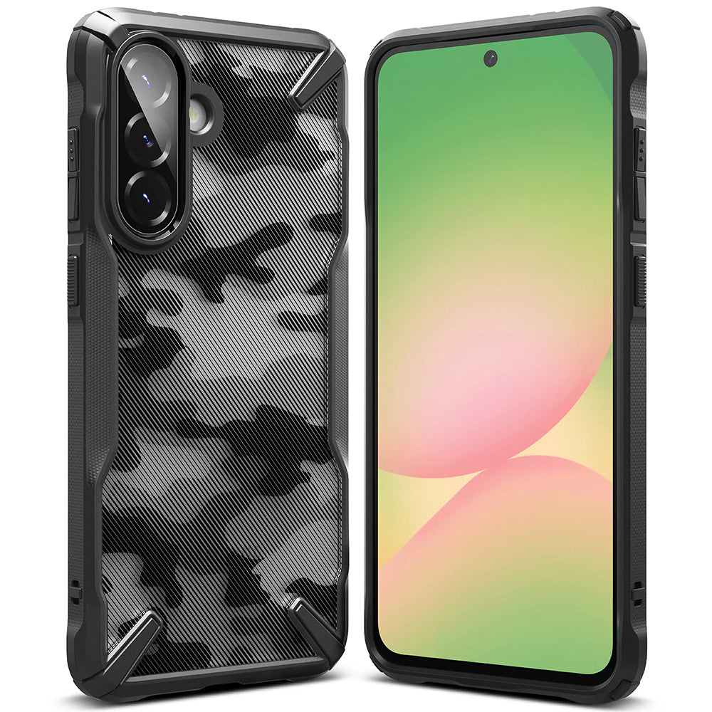 Case for Samsung Galaxy A56 A566 / A36 A366, Ringke, Fusion X Camo, Black
