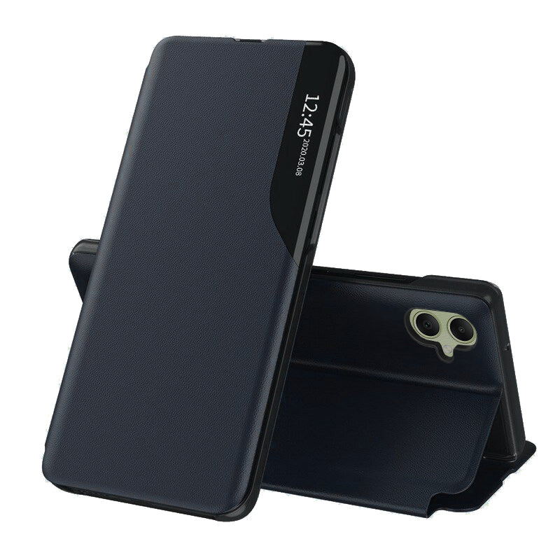 Case for Samsung Galaxy A05 A055, Techsuit, eFold, Dark Blue