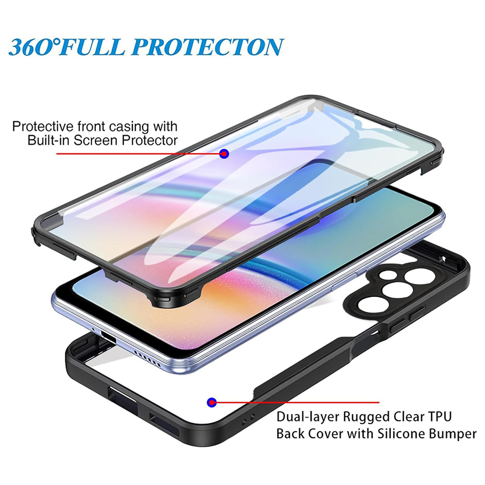 Case for Samsung Galaxy A05s A057, Techsuit, ColorVerse 360, Purple