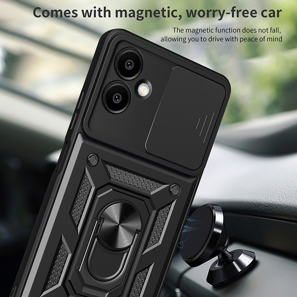Case for Samsung Galaxy A06 A065, Techsuit, CamShield, Pink