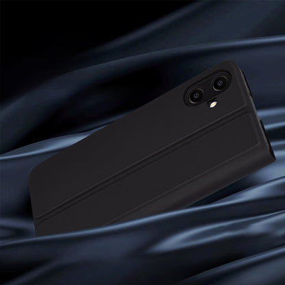 Case for Samsung Galaxy A06 A065, Techsuit, Magskin Book, Black